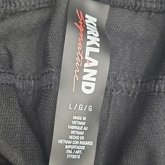 Kirkland Signature Women's Active Pants with Pockets Large Size Black - Picture 7 of 9